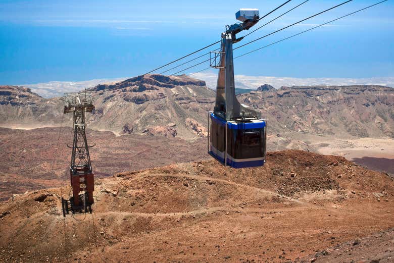 Percorso della funivia del Teide